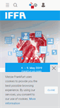 Mobile Screenshot of iffa.messefrankfurt.com