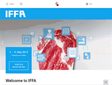 Tablet Screenshot of iffa.messefrankfurt.com