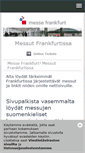 Mobile Screenshot of messefrankfurt.fi