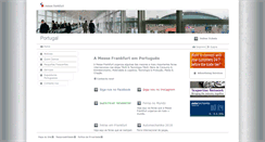 Desktop Screenshot of messefrankfurt.pt