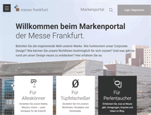 Tablet Screenshot of cd.messefrankfurt.com
