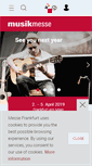 Mobile Screenshot of musik.messefrankfurt.com