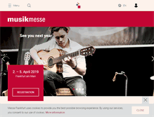 Tablet Screenshot of musik.messefrankfurt.com