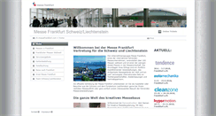 Desktop Screenshot of ch.messefrankfurt.com