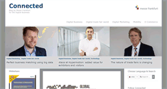 Desktop Screenshot of connected.messefrankfurt.com